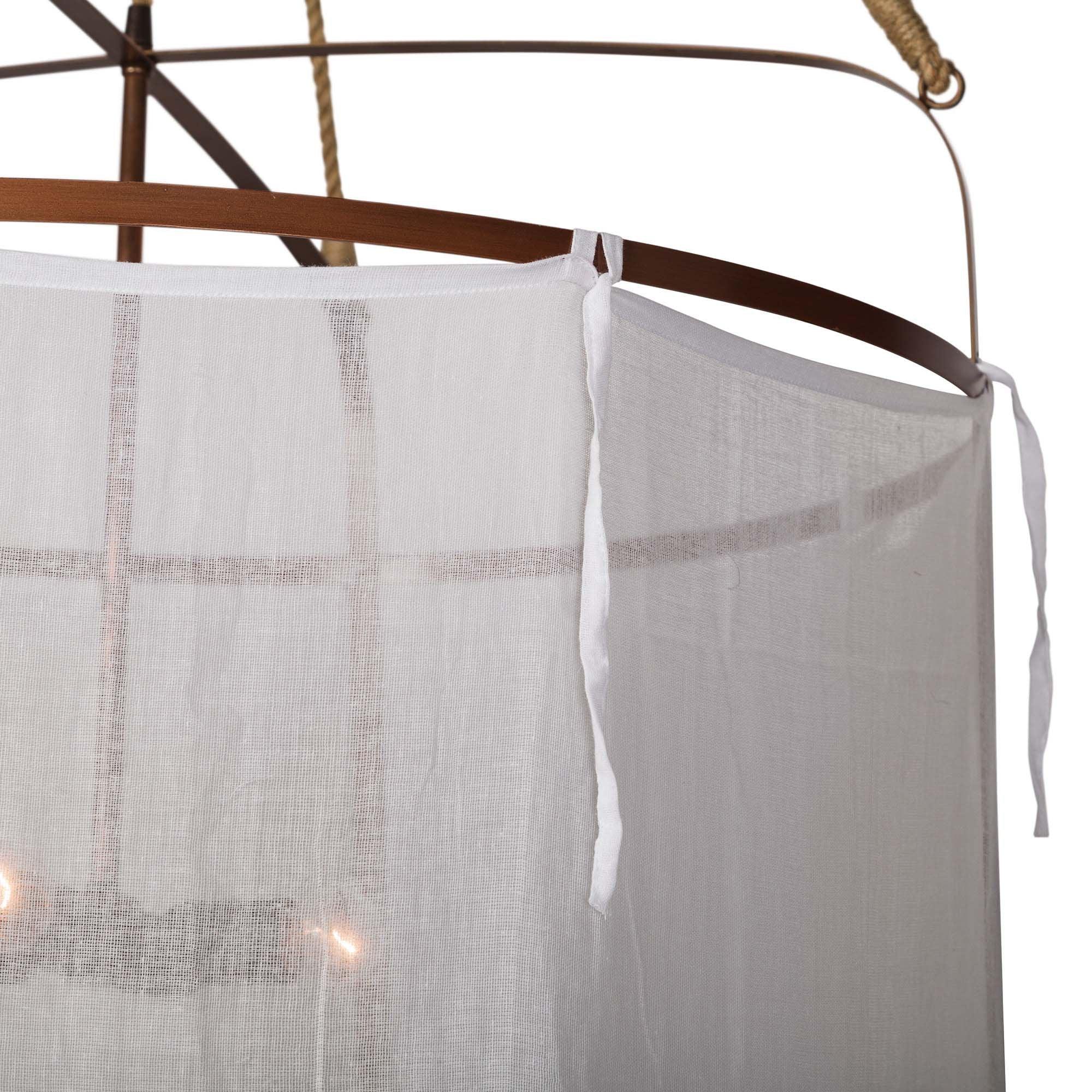 Provence Linen Pendant Light - Vakkerlight