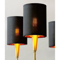 Vakker Limited Brass 5-Light Chandelier — Detail View 9