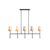 Rhodes Linear Chandelier, Modern minimalist style, suitable for kitchen island and dining room