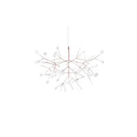 Rose Gold Firefly LED Chandelier - Vakkerlight