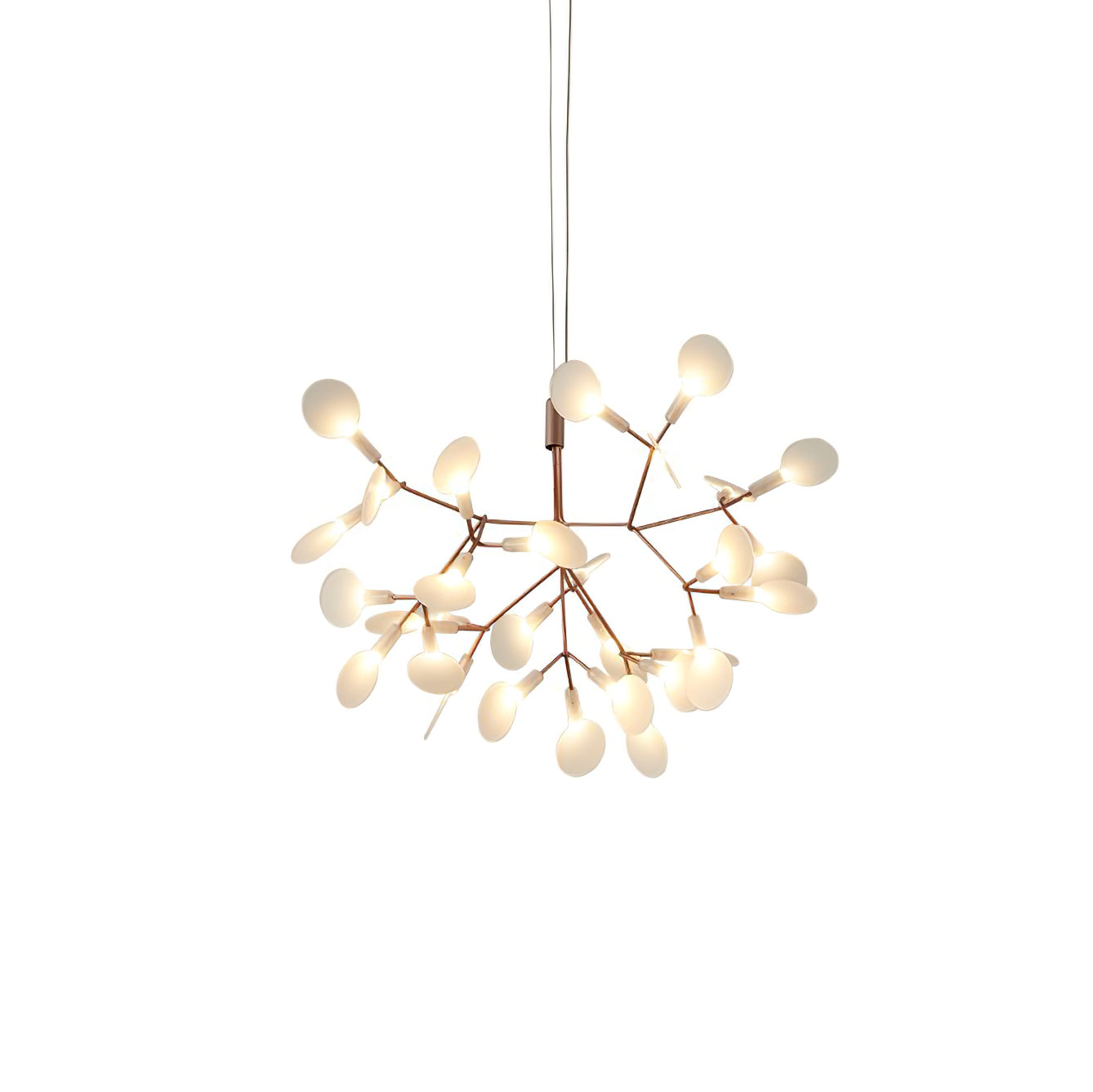 Rose Gold Firefly LED Chandelier - Vakkerlight