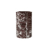 Rosso Levanto Marble Vessel, Retro style, suitable for display in living rooms and bars