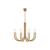 Rousseau Round Chandelier, American modern minimalist style, suitable for residential living room and dining room