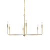 Alvaro Chandelier, Mid-century modern style, suitable for dining rooms and living rooms