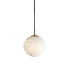 Savina Alabaster Pendant Light, Modern minimalist style, suitable for bedroom bedsides and dining rooms