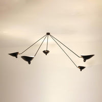 Serge Mouille Ceiling Lamp B - Vakkerlight