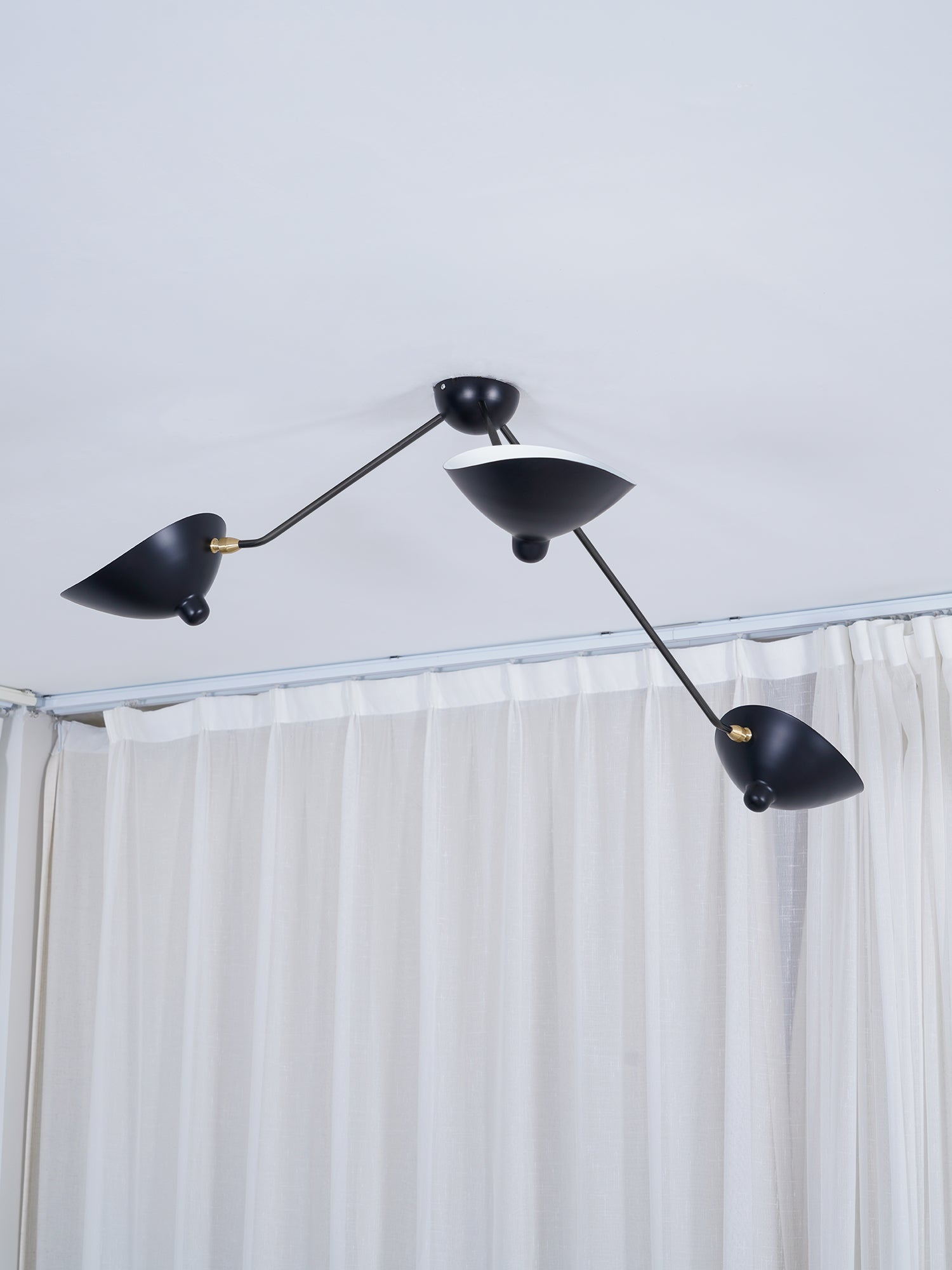 Serge Mouille Ceiling Lamp B - Vakkerlight