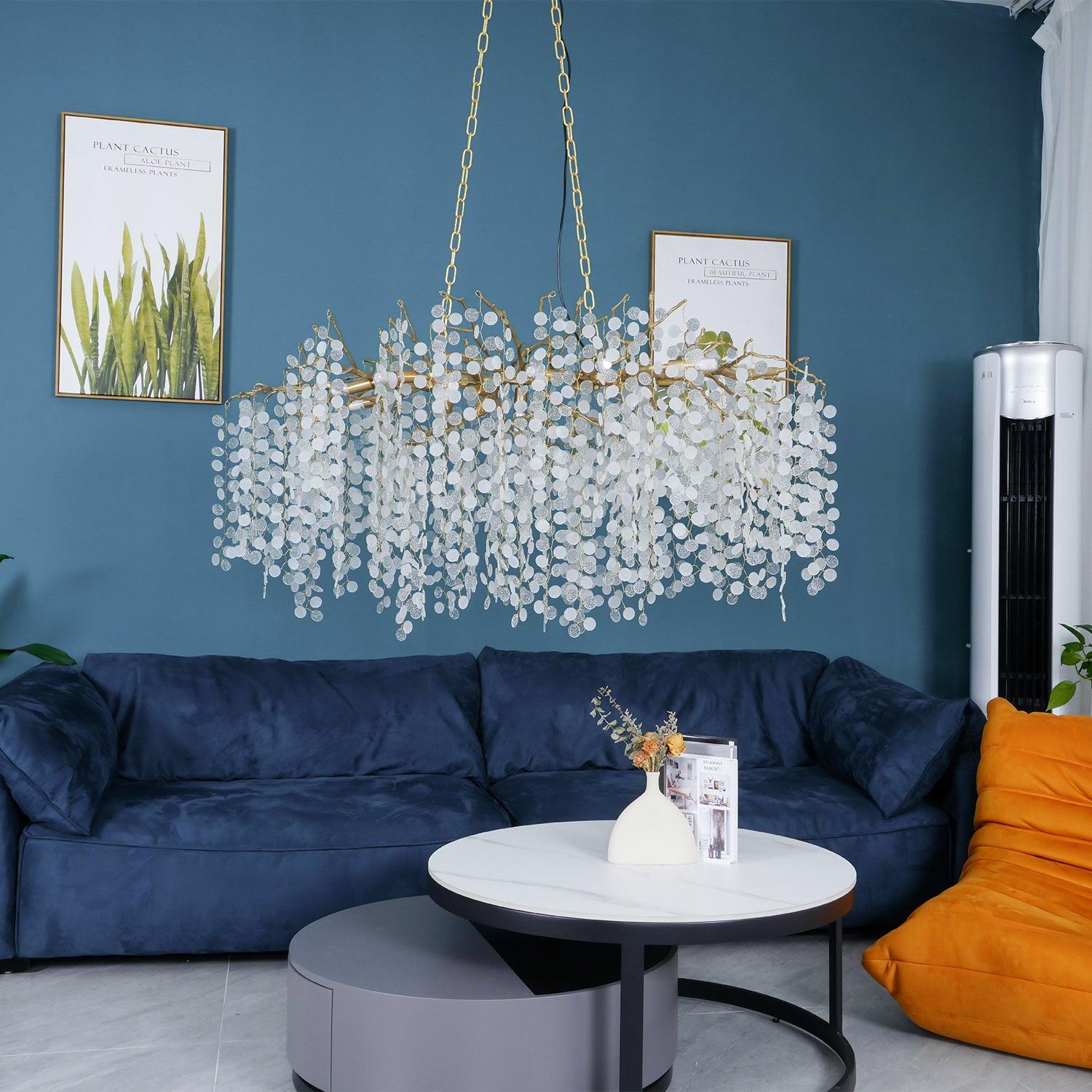 Shiro Noda Crystal Chandelier - Vakkerlight