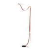 Snaps LED Floor-to-Ceiling Lamp, Modern industrial style, suitable for placement next to a sofa or in a reading nook
