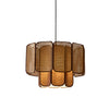 Handmade rattan panel Soltera Woven Pendant Lamp, vintage style, suitable for restaurants and tea rooms.