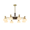 Solviento Chandelier, Mid-Century Modern style, suitable for residential living room and dining room