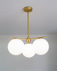Sphere & Stem Chandelier - Vakkerlight