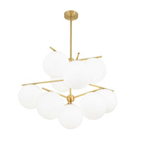 Sphere & Stem Chandelier - Vakkerlight