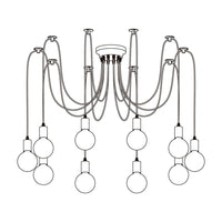 Spider Ceiling Chandelier - Vakkerlight