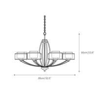 Vakker Limited Avira 6-Light Chandelier — Detail View 5