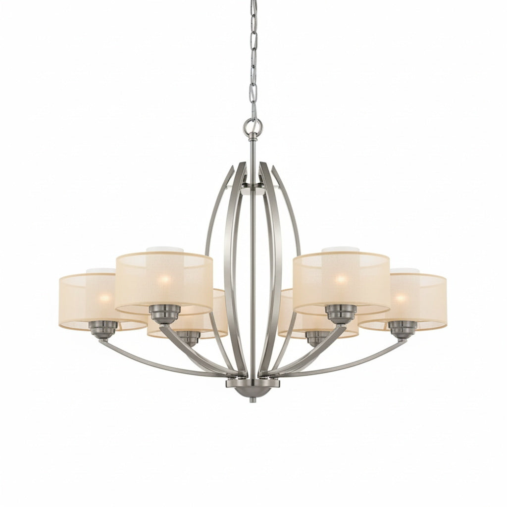 Vakker Limited Avira 6-Light Chandelier — Detail View 22