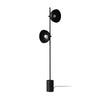 Studio Double Heads Slim Vertical Floor Lamp, Minimalist Style, Suitable for a Corner of the Bedroom and Living Room