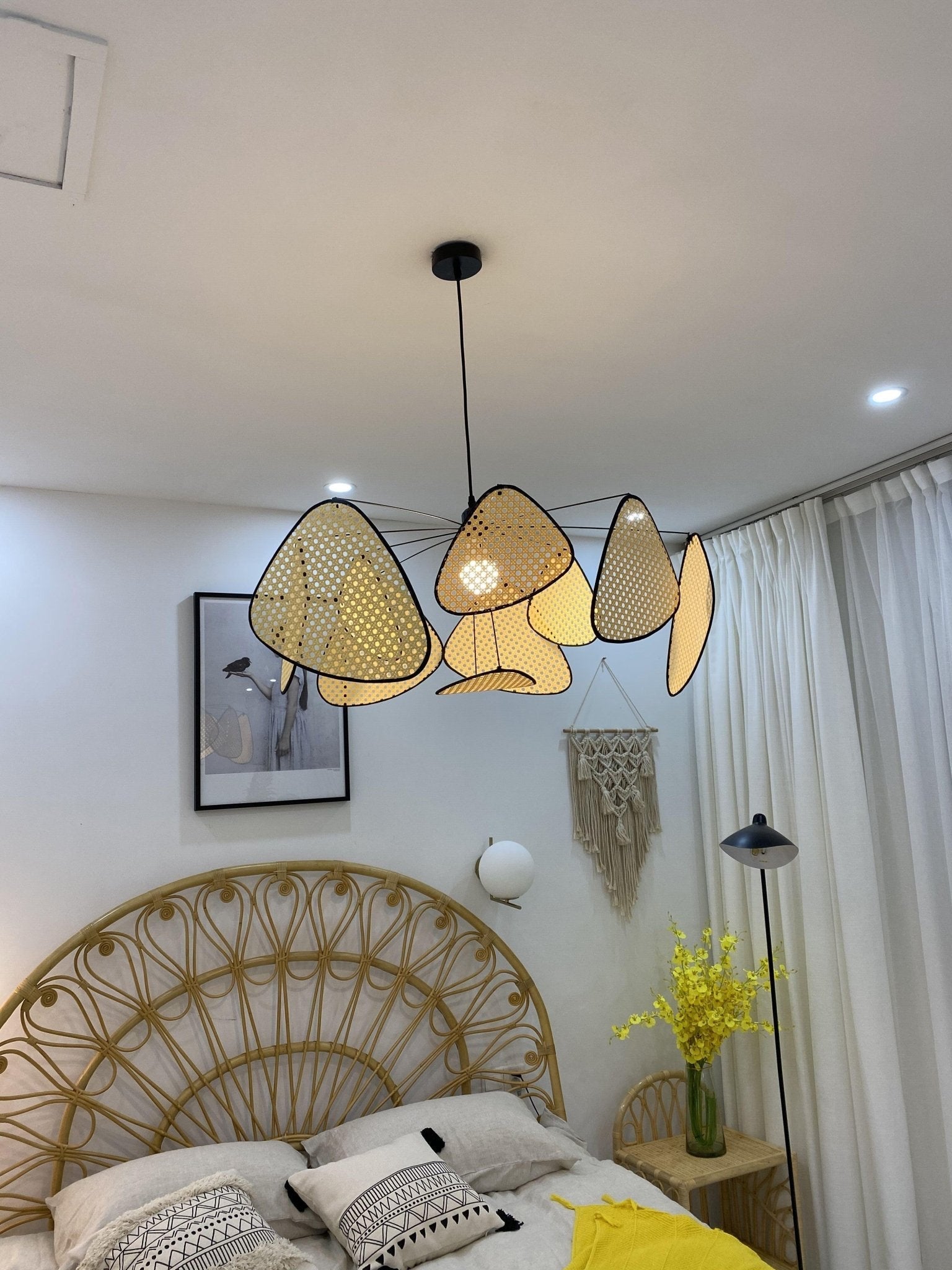 Screen Cannage Pendant Swag Light - Vakkerlight
