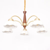 Swedish Modern Brass Chandelier - Vakkerlight