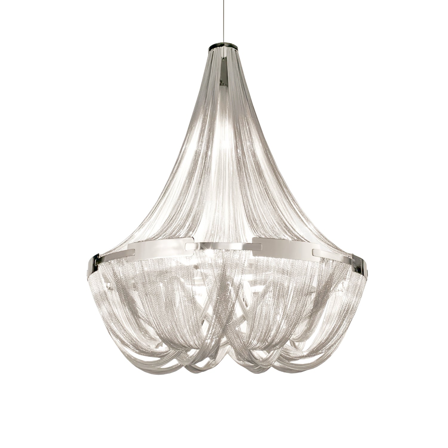 Tassel Aluminum Chain Chandelier - Vakkerlight