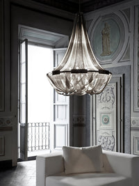 Tassel Aluminum Chain Chandelier - Vakkerlight