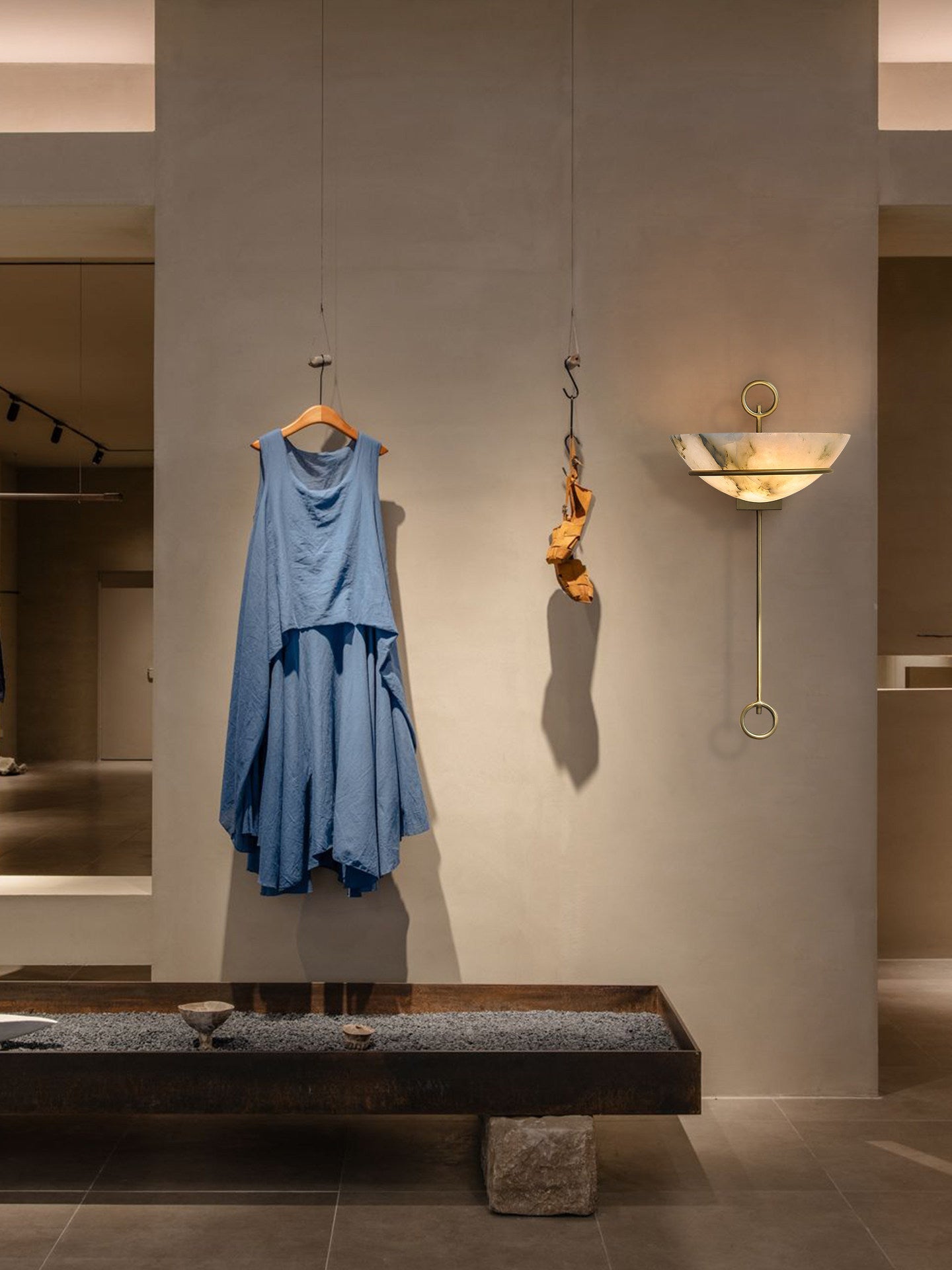Tether Alabaster Wall Light - Vakkerlight