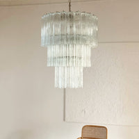Tiered Tube Murano Glass Chandelier - Vakkerlight