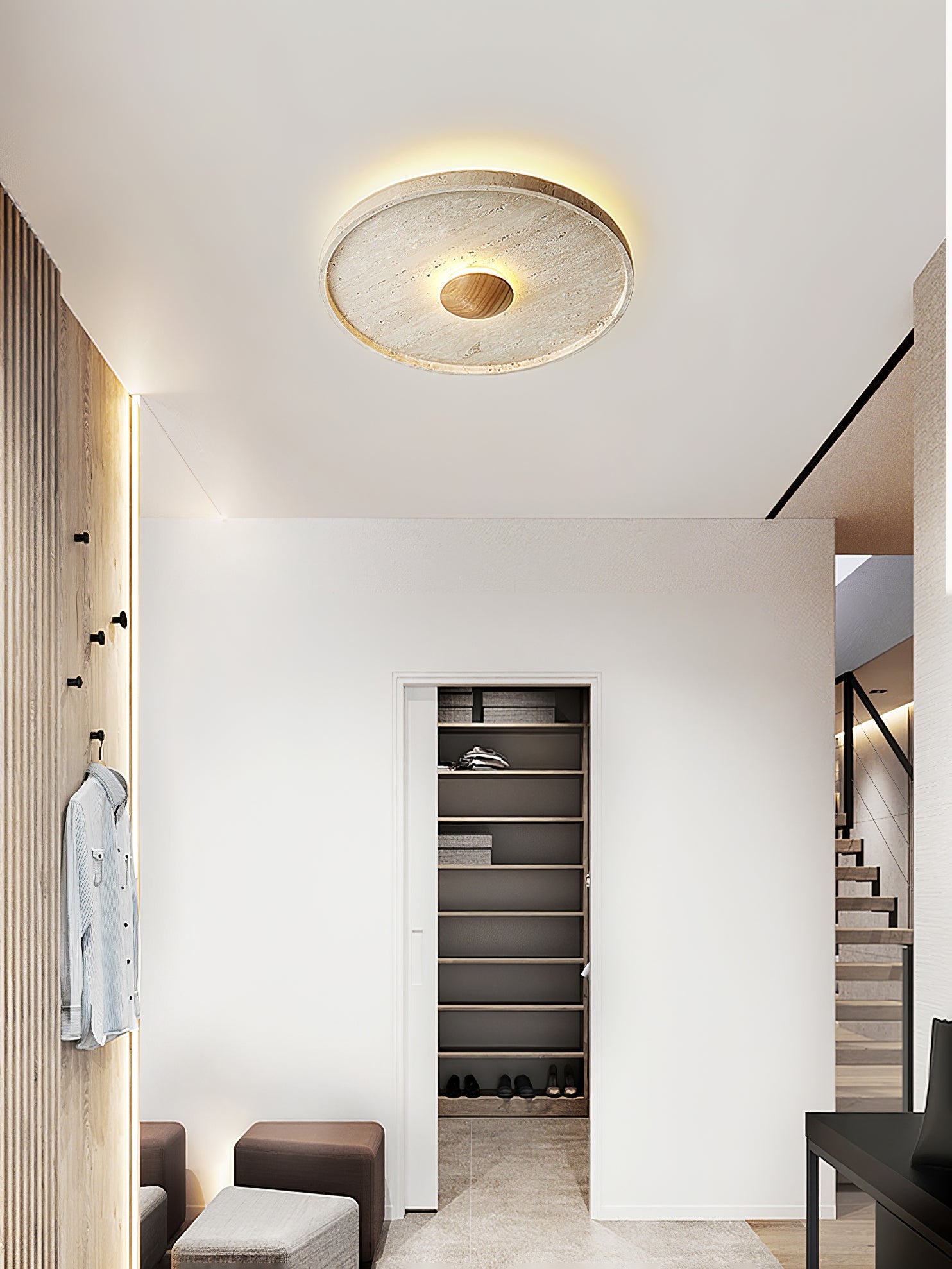 Tranquil Aura Ceiling Light - Vakkerlight
