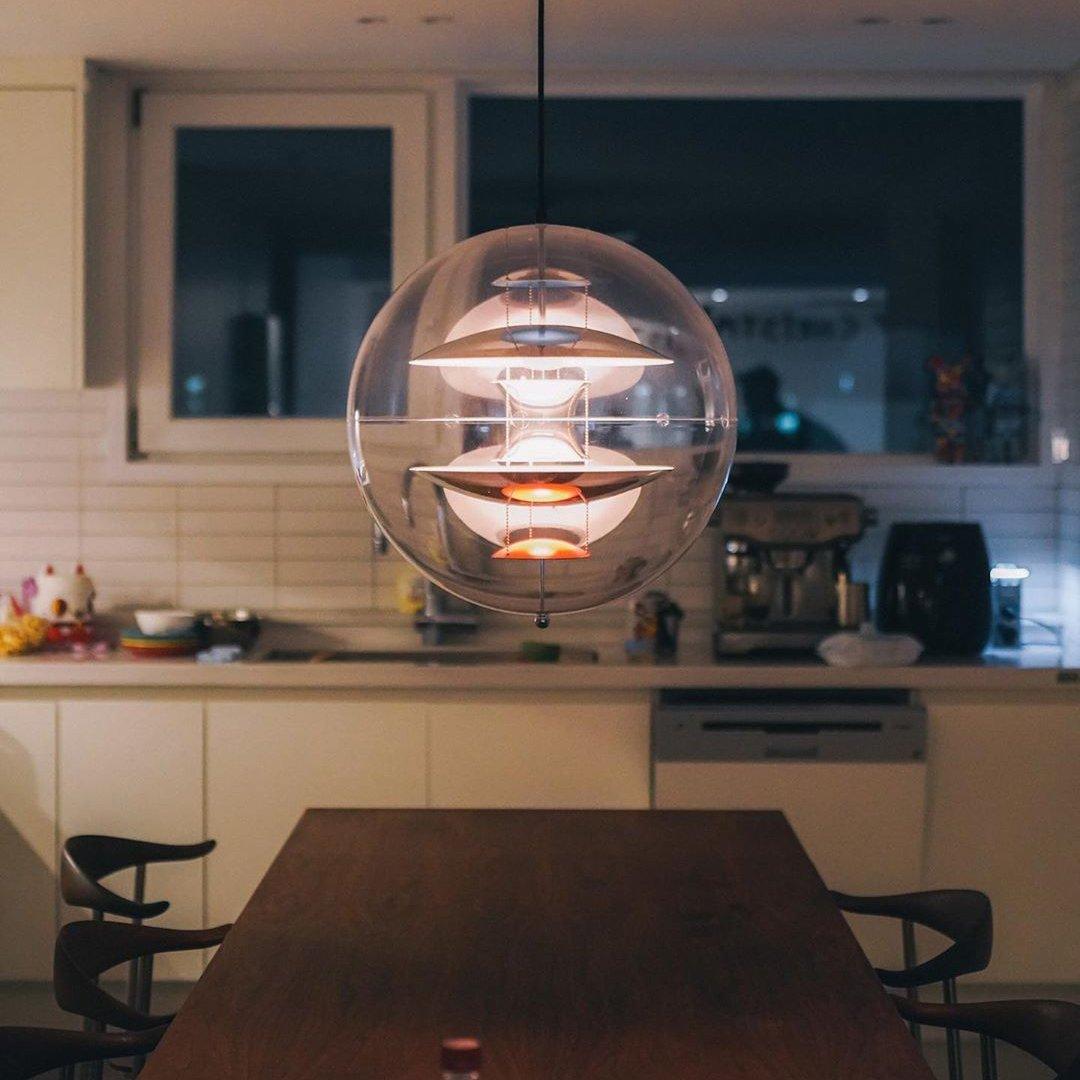 Round Sphere Pendant Lamp - Vakkerlight