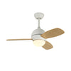 Vento Ceiling Fan Light, Modern minimalist Nordic style, suitable for bedrooms and study rooms
