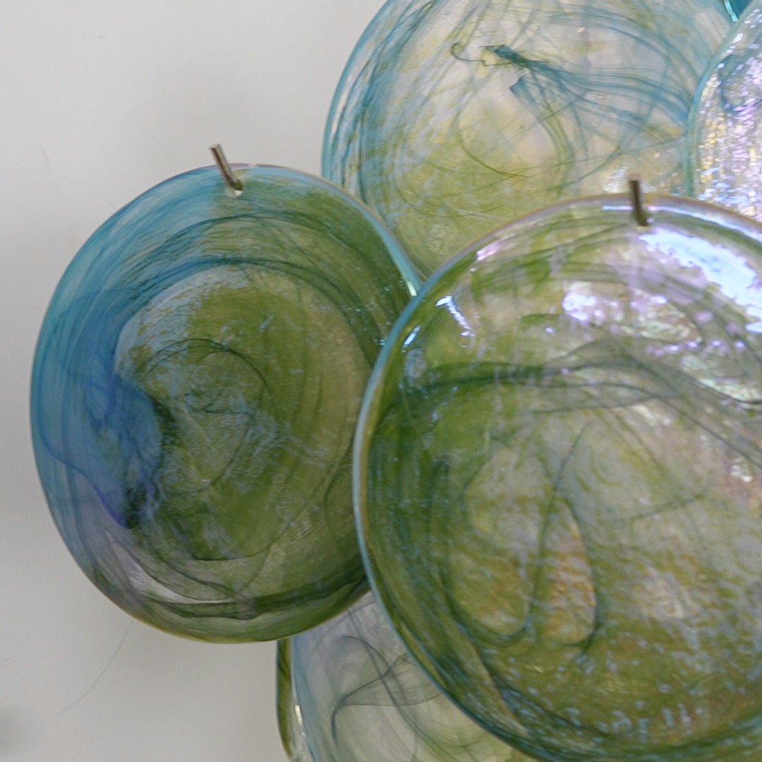Verdant Bloom Murano Glass Chandelier - Vakkerlight