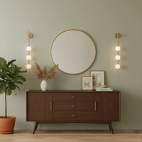 Vertical Globe Wall Lamp - Vakkerlight