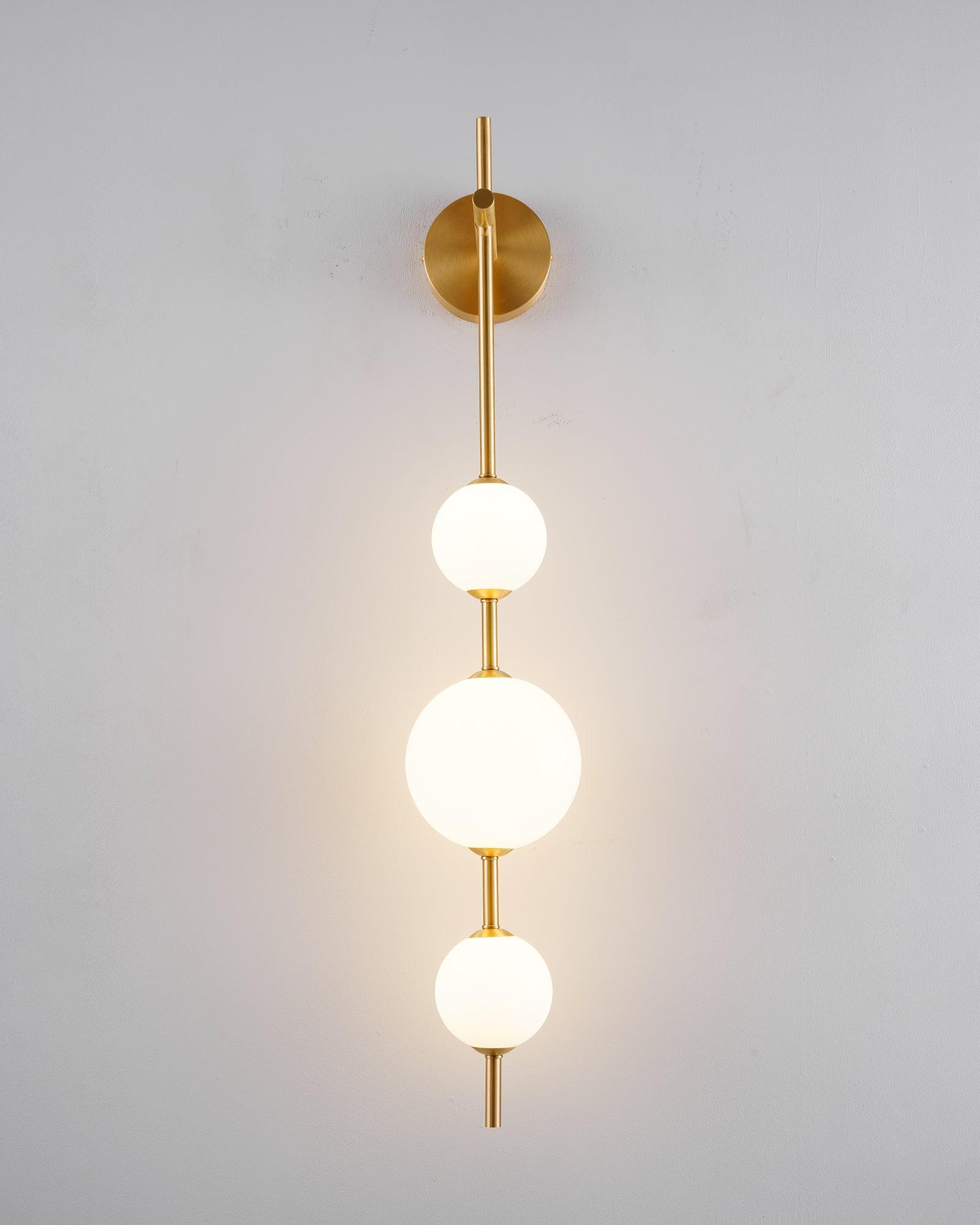 Vertical Globe Plug - in Wall Lamp - Vakkerlight