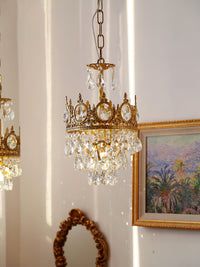 Vintage Crystal Chandelier - Vakkerlight