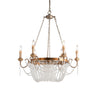 Viola Chandelier, French light luxury style, suitable for bedrooms and dressing rooms