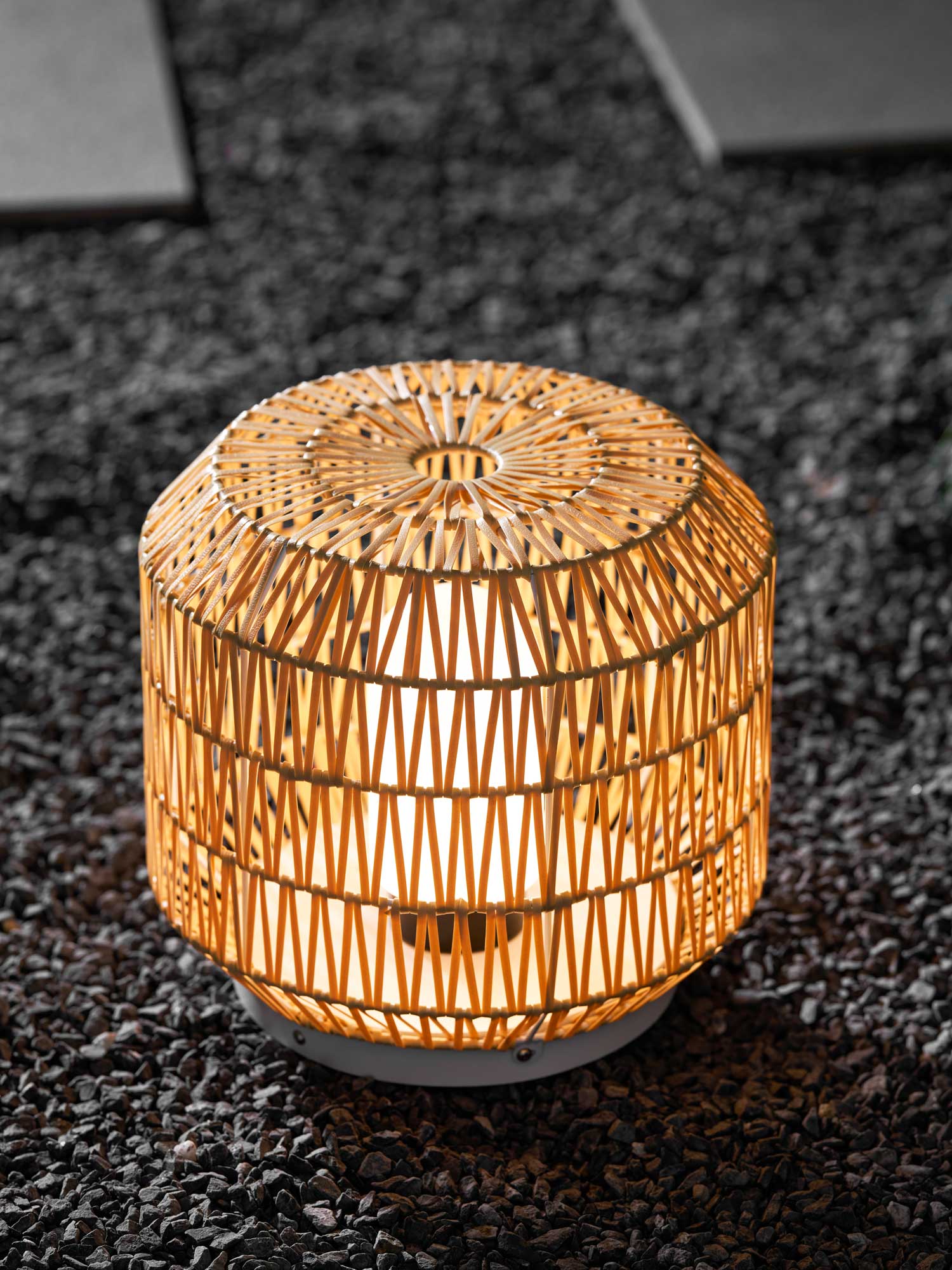 Woven Rattan Outdoor Lamp - Vakkerlight