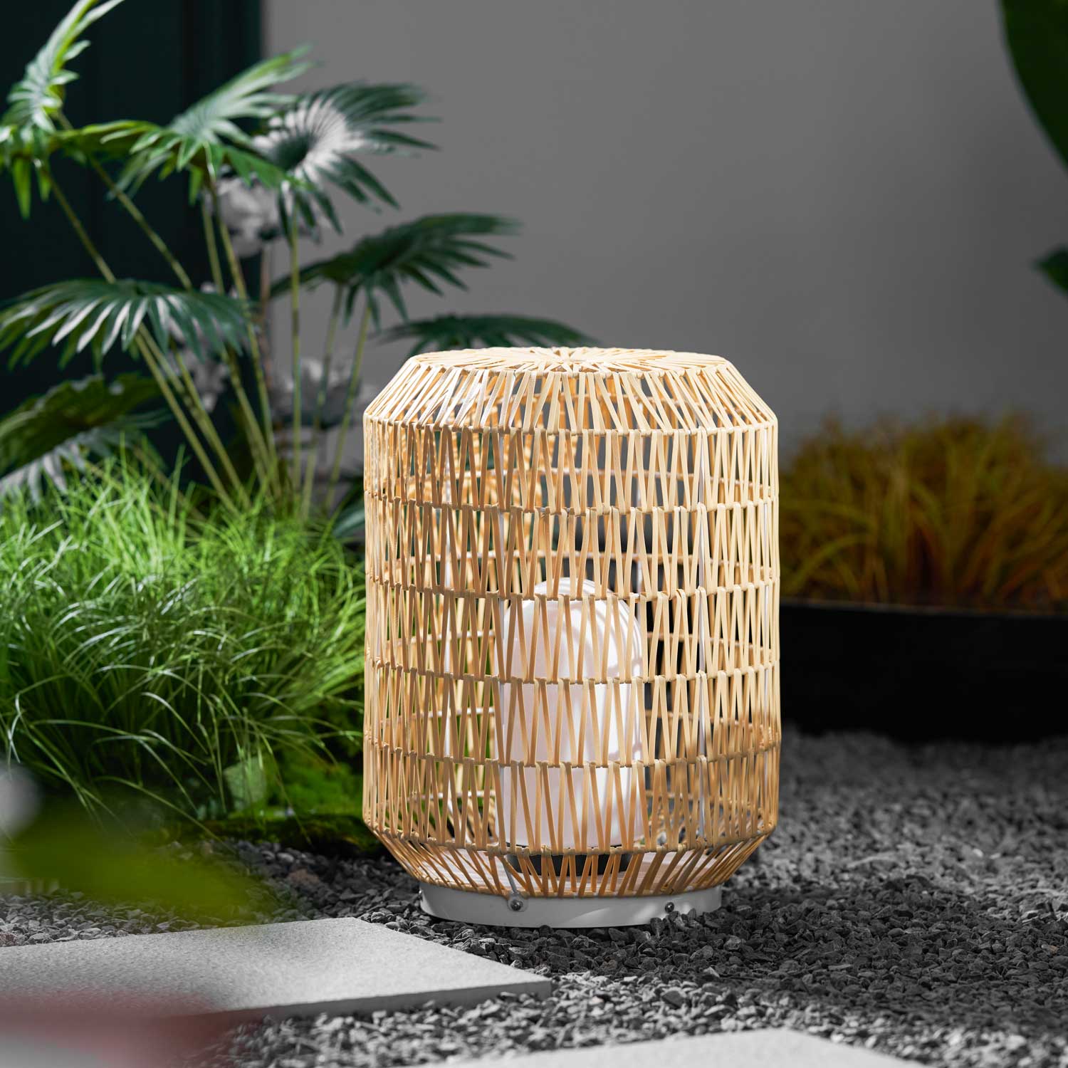 Woven Rattan Outdoor Lamp - Vakkerlight
