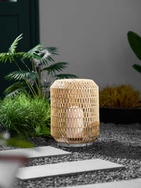 Woven Rattan Outdoor Lamp - Vakkerlight