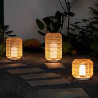 Woven Rattan Outdoor Lamp - Vakkerlight