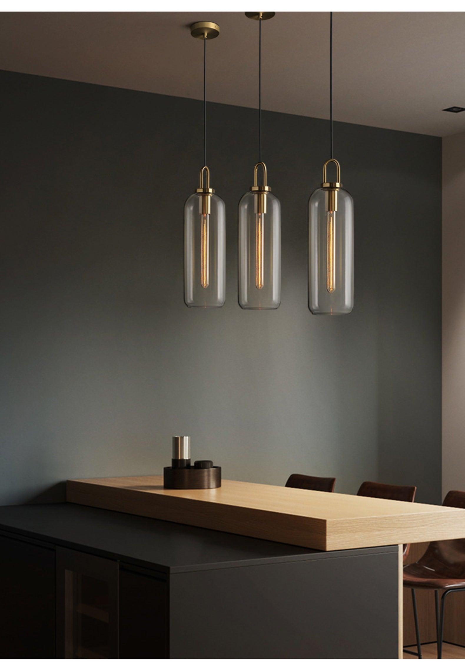 Pendulum Glass Pendant Lamp - Vakkerlight