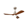 Zephyr Wooden Fan Ceiling Light, Mid-Century Modern style, suitable for bedroom and living room
