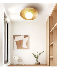 Soluna Wood Ceiling Light - Vakkerlight