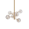 Bolle Chandelier, Nordic modern minimalism style, suitable for bedroom and dining room