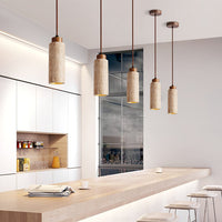 Solvara Travertine Pendant Lamp - Vakkerlight