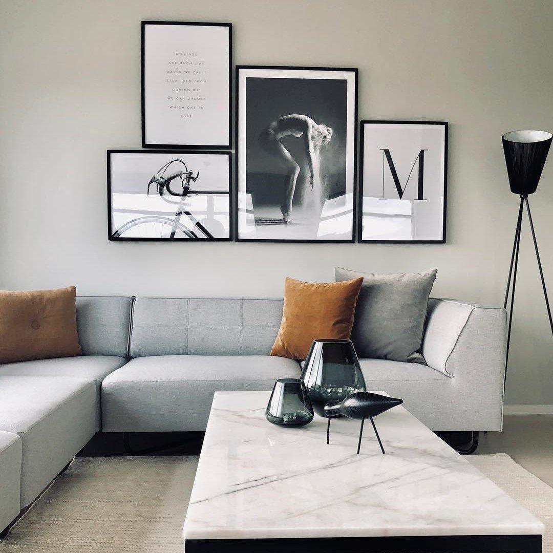 Modern Oslo wood floor lamp - Vakkerlighting